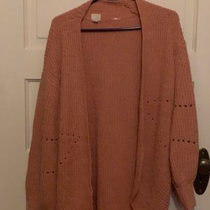 Peach Women’s M Cardigan Sweater
